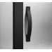 SIGMA SIMPLY BLACK sprchové dveře posuvné pro rohový vstup 1000 mm, sklo Brick