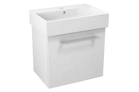 NATY umyvadlová skříňka 56,5x50x40cm, bílá (NA061)