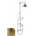 VIENNA sprch. sloup s pákovou baterií, mýdlenka, v. 1267mm, bronz (LO41RM2251BR)