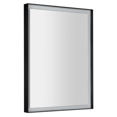 SORT LED podsvícené zrcadlo 60x80cm, matná černá