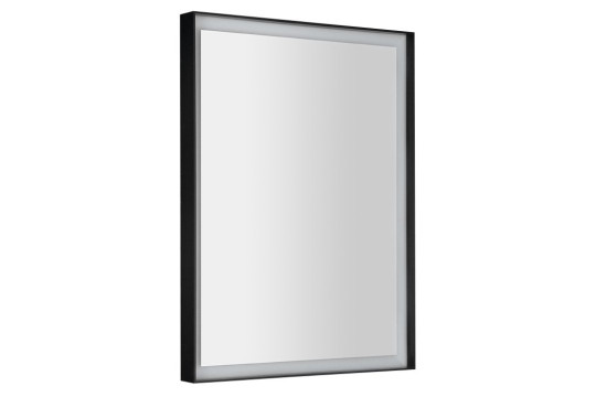 SORT LED podsvícené zrcadlo 60x80cm, matná černá