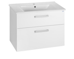 VEGA umyvadlová skříňka 82x67,6x43,8cm, 2xzásuvka, bílá
