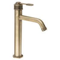 VERSI stojánková umyvadlová baterie, výška 240mm, bronz