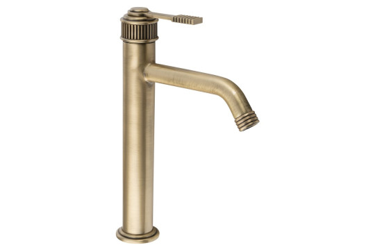 VERSI stojánková umyvadlová baterie, výška 240mm, bronz