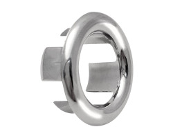Krytka přepadu Ø 30mm, chrom