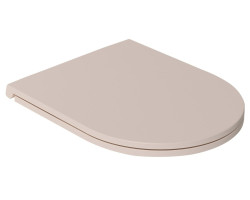 INFINITY WC sedátko, SLIM, odnímatelné, Soft Close, matná růžová Salmon