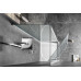 SIGMA SIMPLY čtvercový sprchový kout pivot dveře 900x900mm L/P varianta,  Brick sklo