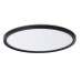 AZPO stropní LED svítidlo, ø 420mm, 22W, IP54, černá mat