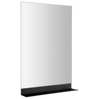 SECA zrcadlo s policí 40x65cm, CU free, černá mat SECA zrcadlo s policí 40x65cm, CU free, černá mat