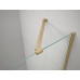 TRINITY GOLD MATT čtvrtkruhový sprchový kout 900x900mm, matné sklo, levé