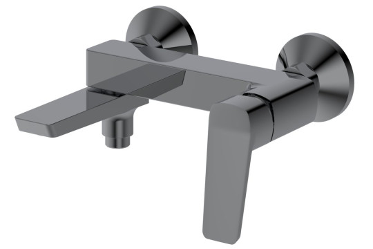 FLERY nástěnná vanová/sprchová baterie, otočné ramínko, gun metal