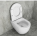 INFINITY závěsná WC mísa, Rimless, 36,5x53cm