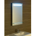 Zrcadlo s LED osvětlením 50x80cm, skleněná polička, kolíbkový vypínač