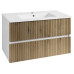 PANEDA STRIP umyvadlová skříňka 89,5x55x45,2cm, dub emporio
