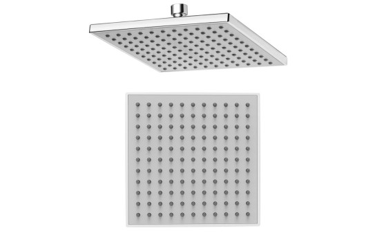 Hlavová sprcha, 200x200mm, ABS/chrom