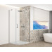 TRINITY CHROME čtvrtkruhový sprchový kout 900x900mm, čiré sklo, pravé