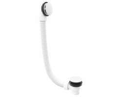 Vanová souprava bez napouštění, click-clack, délka 1200mm, zátka 72mm, bílá