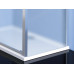 EASY LINE třístěnný sprchový kout 1100x700mm, L/P varianta, Brick sklo