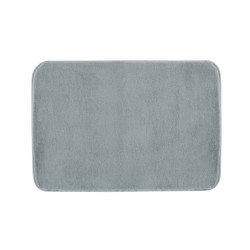 FUZZY koupelnová předložka, 60x100cm, 100% polyester, protiskluz, šedá