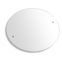 Zrcadlo ovál 60 x 50 cm Metalia 3