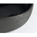 PRIORI keramické umyvadlo na desku 60x40 cm, černá
