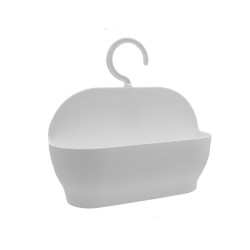 SHARON police do sprchy závěsná, plast, bílá