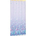 Sprchový závěs 180x180cm, polyester, světle fialová