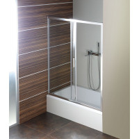 DEEP sprchové dveře posuvné 1400x1500mm, čiré sklo