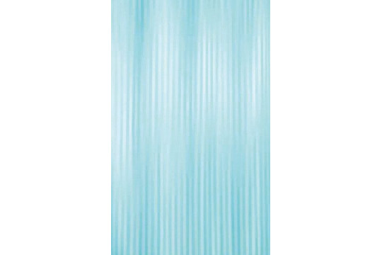 Sprchový závěs 180x200cm, polyester, modrá