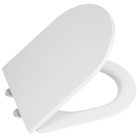 GERRY WC sedátko, SLIM, Soft Close, Easy Take, bílá