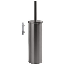 FLIP WC štětka závěsná, systém Lift&Clean, gun metal