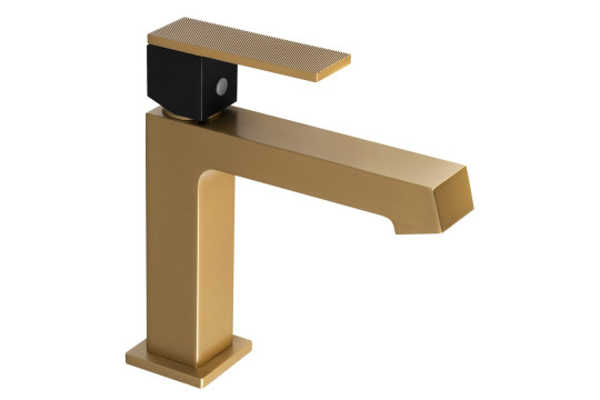 KRONY stojánková umyvadlová baterie, zlato mat