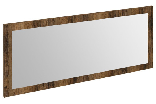 TREOS zrcadlo v rámu 1100x500mm, dub Collingwood