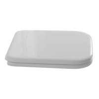 WALDORF WC sedátko Soft Close, polyester, bílá/bronz
