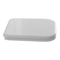 WALDORF WC sedátko Soft Close, polyester, bílá/bronz
