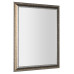 AMBIENTE zrcadlo v dřevěném rámu 720x920mm, bronzová patina