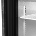 Minibar prosklené křídlové dveře, černá TEFCOLD DB126H