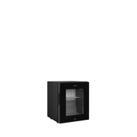 Minibar prosklené dveře, černá TM33G