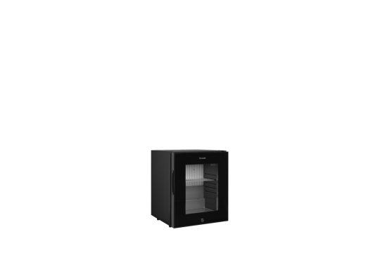 Minibar prosklené dveře, černá TM33G