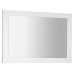 NIROX zrcadlo v rámu 1200x700x28 mm, bílá lesk