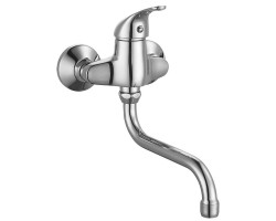 AQUALINE 35 nástěnná baterie rozteč 100 mm, ramínko S, 177mm, chrom