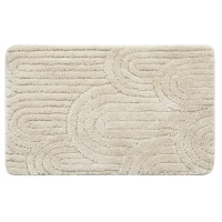 RIST koupelnová předložka, 50x80cm, 100% polyester, protiskluz, ecru