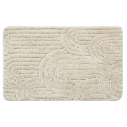 RIST koupelnová předložka, 50x80cm, 100% polyester, protiskluz, ecru