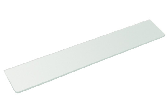 Polička 900x100x8mm, mléčné sklo Polička 900x100x8mm, mléčné sklo