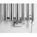 PILON otopné těleso 418x1800mm, se šesti háčky pro ručník, chrom