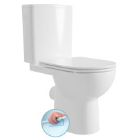 TAVON WC kombi, Rimless, zadní odpad, bílá TAVON WC kombi, Rimless, zadní odpad, bílá