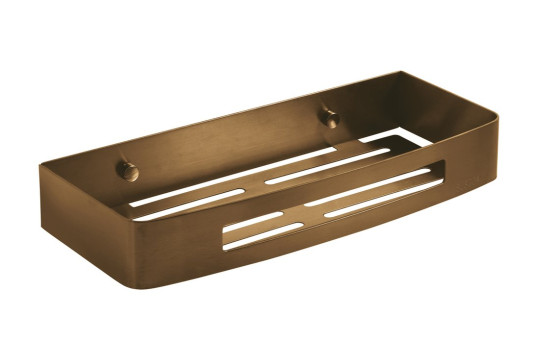 SMART polička do sprchy, 300x45x128mm, měď mat