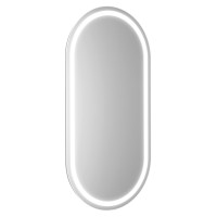 NYX oválné zrcadlo s LED osvětlením 45x90cm NYX oválné zrcadlo s LED osvětlením 45x90cm