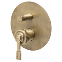 VERSI podomítková sprchová baterie, 2 výstupy, bronz