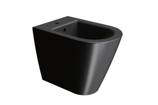 KUBE X bidet stojící, 36x55cm, černá mat
